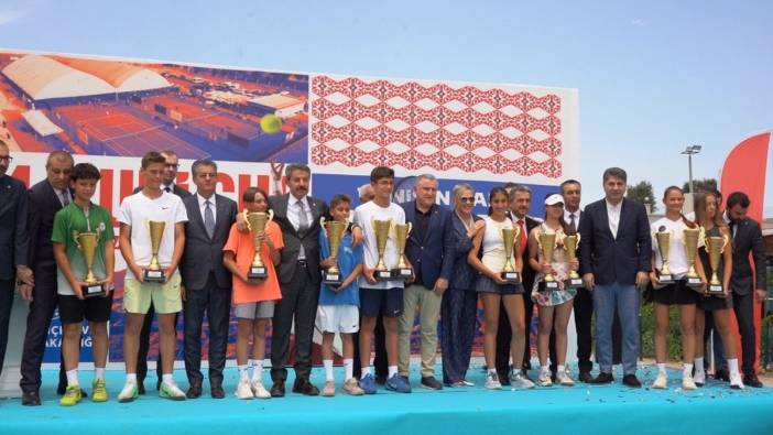 Şırnak'ta Uluslararası Cudi Cup Tenis Turnuvası sona erdi