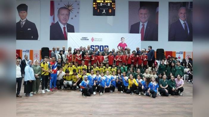 Ümraniye Spor Oyunları sona erdi: 38 bin öğrenci yarıştı