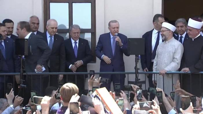 Cumhurbaşkanı Erdoğan: Gümrükçü İshak Ağa Camii yeniden ibadete açıldı