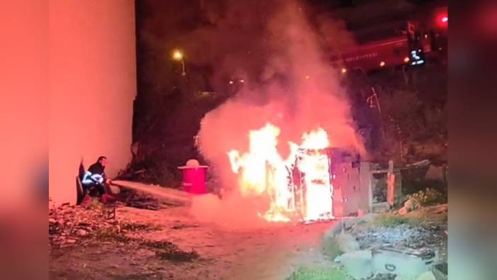 Sinop'ta kümes yangını: Kanatlı hayvanlar telef oldu