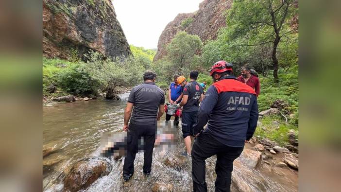 Tunceli'de tarihi kale gezisinde feci kaza