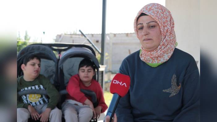 Kayseri'de anne Güven, engelli ikizlerine ömrünü adadı