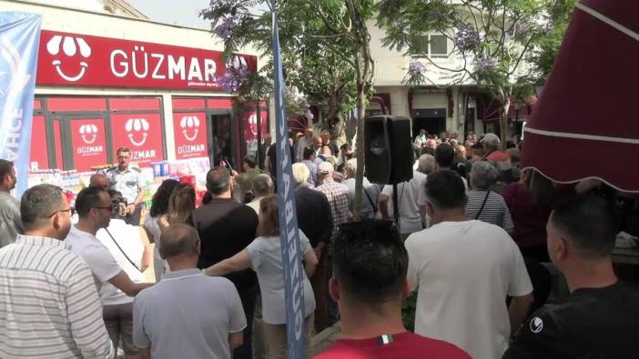 Güzelbahçe'de GÜZMAR Market hizmete açıldı