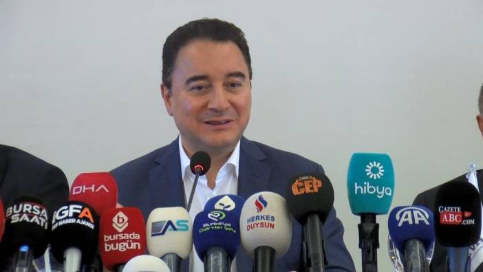 Ali Babacan: Türkiye'de hukuk ve adalet krizi var
