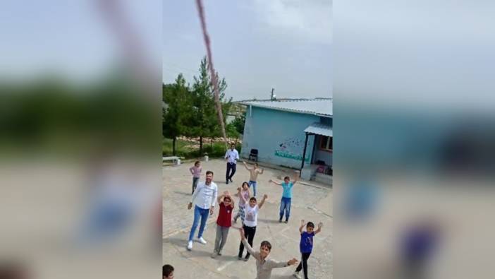 Siirt'te öğretmenler uçurtmayla öğrenci hayalini gerçekleştirdi