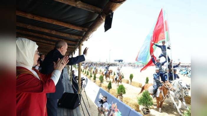 Emine Erdoğan, Etnospor Kültür Festivali'ni ziyaret etti