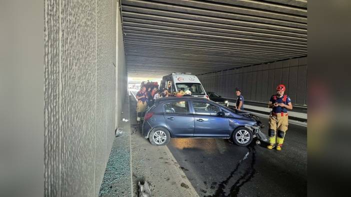 Manisa'da trafik kazası: 3'ü çocuk 5 kişi yaralandı