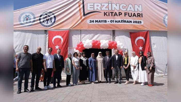 Erzincan Kitap Fuarı kapılarını açtı