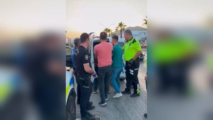 Bodrum'da alkollü sürücü ve arkadaşları polis ekiplerine saldırdı