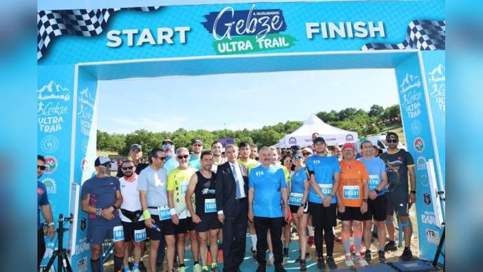 Gebze Ultra Trail'de sporcular ter döktü