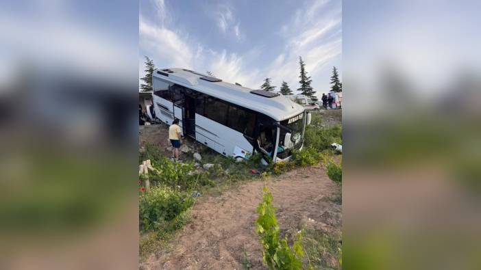 Isparta'da otobüs kazası: 28 yaralı