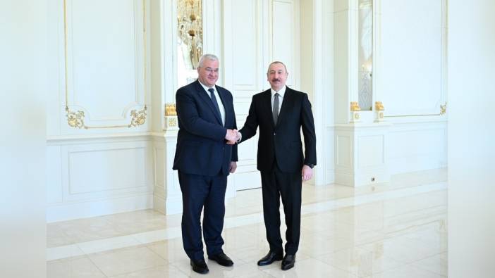 Ukrayna Dışişleri Bakanı Sybiha, Bakü'de Aliyev ile görüştü