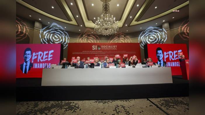 Sosyalist Enternasyonal Konseyi'nden Ekrem İmamoğlu kararı: 'Derhal serbest bırakılmalı'