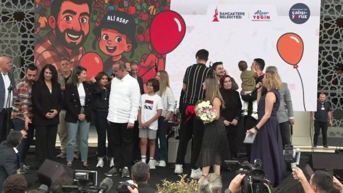 Sancaktepe'de Ali Asaf için umut dolu şenlik