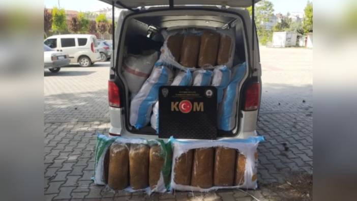 Kayseri'de 940 kilo kaçak tütün ele geçirildi