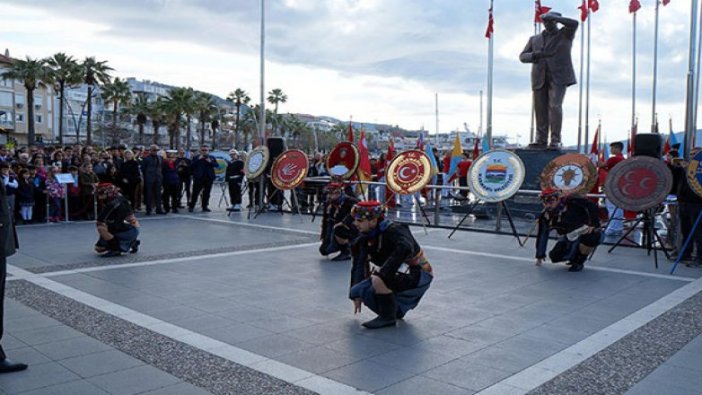 Atatürk'ün Marmaris'e gelişinin 85'inci yıl dönümü kutlandı