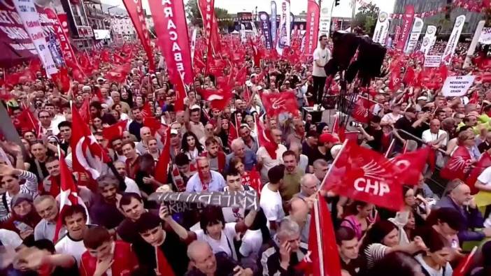 CHP’nin Bursa mitinginde İmamoğlu’nun mesajı okundu: Zulüm ile abad olunmaz