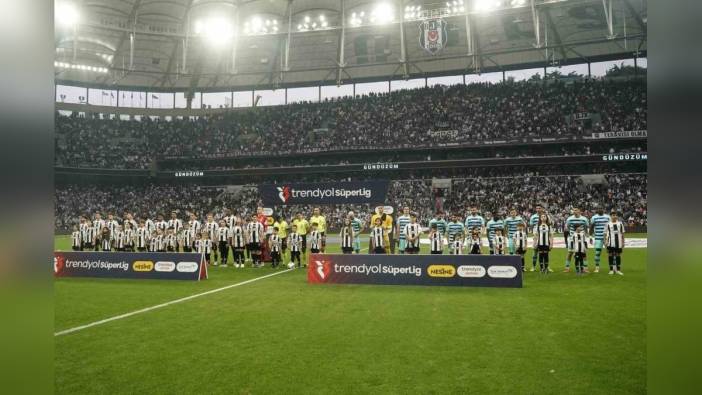 Beşiktaş, Çaykur Rizespor karşısında ilk 15 dakikayı golsüz eşitlikle geçti