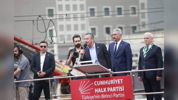 CHP lideri Özel Bursa'da: Bir sonraki cumhurbaşkanını millet belirler