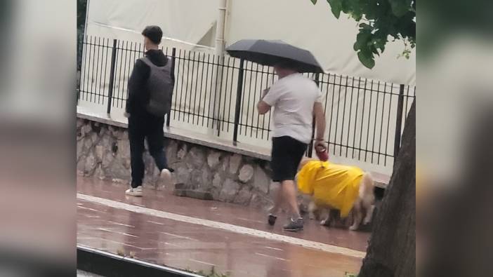 Aydın'da sağanak yağış başladı