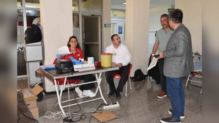 ESKİ Genel Müdürlüğü personeli kan bağışında bulundu