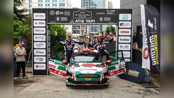 Castrol Ford Team Türkiye, 49. Yeşil Bursa Rallisi'nde zafere uzandı