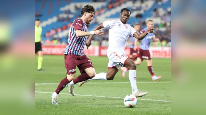 Trabzonspor, Samsunspor ile berabere kalarak taraftarına galibiyetle veda edemedi