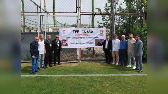Kayseri'de UEFA C Lisans antrenör kursu başladı