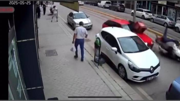 Eskişehir'de trafik kazası: Kurye yaralandı, otomobil sürücüsü kaçtı