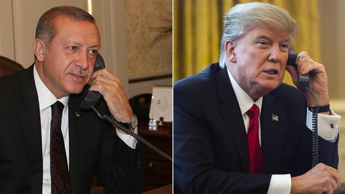 Erdoğan-Trump telefon görüşmesi