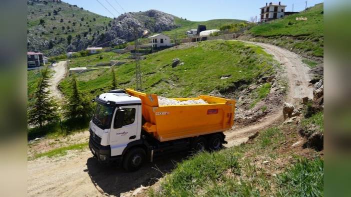 Konyaaltı Belediyesi yayla yollarında bakım ve onarım çalışmalarını sürdürüyor