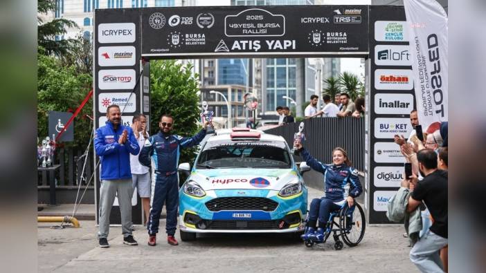Kübra Denizci Keskin, 49'uncu Yeşil Bursa Rallisi’nde üçüncü oldu