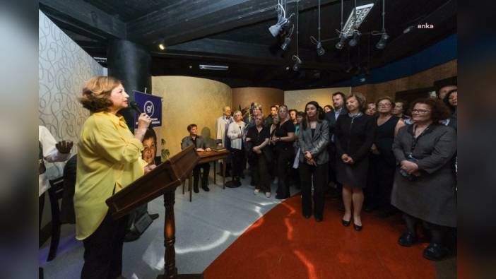 Prof. Dr. Türkan Saylan’ın balmumu heykeli Eskişehir’de açıldı