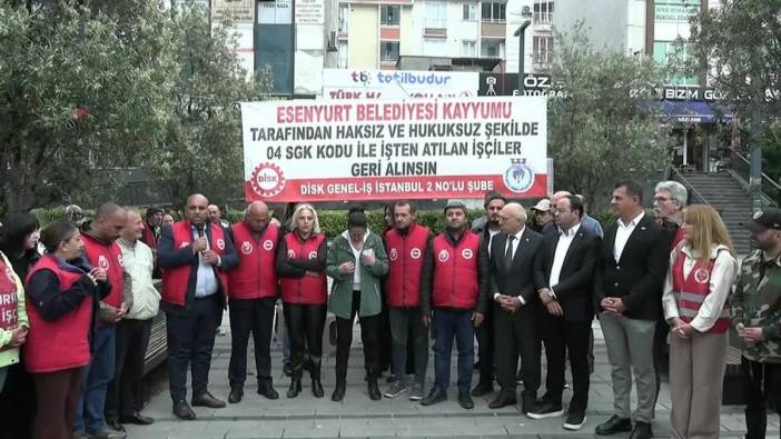 Kadıgil, Esenyurt'ta 43 gündür direnen işçileri ziyaret etti: İşten çıkarmalar haksızlık
