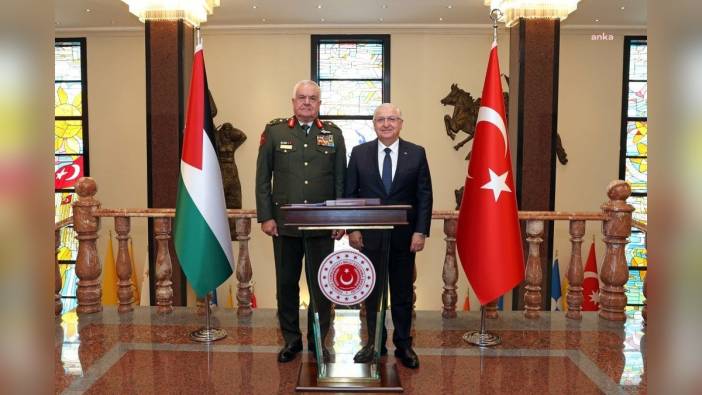 Milli Savunma Bakanı Güler, Ürdün Genelkurmay Başkanı Al Hnaity’i kabul etti