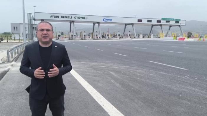 CHP’li Karakoz'dan Aydın-Denizli Otoyolu uyarısı: 'Yol bitmemiş, tehlikeli'