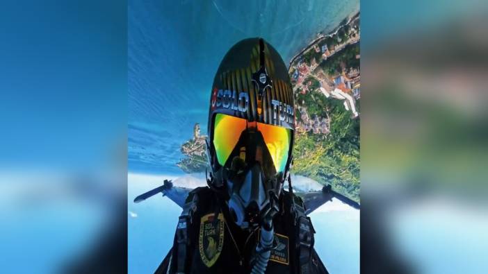 SoloTürk, Ordu'da 'Mayıs 7'si' coşkusuna uçak içi görüntüleriyle damga vurdu
