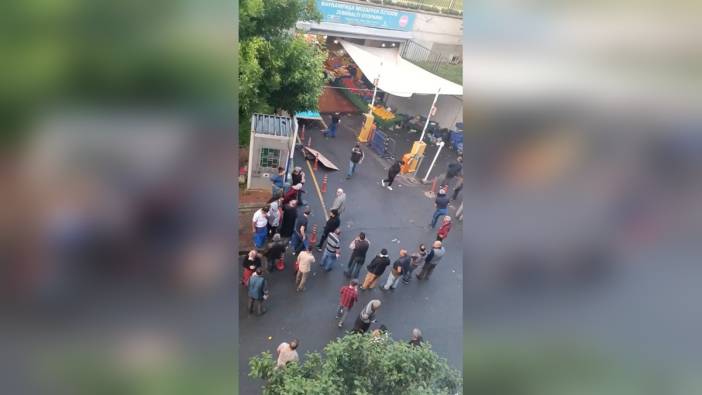 Bayrampaşa'da otopark kavgası: Biber gazı pazarcı esnafını etkiledi