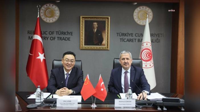 Ticaret Bakan Yardımcısı Gürcan, Sincan Uygur Özerk Bölgesi heyetini kabul etti