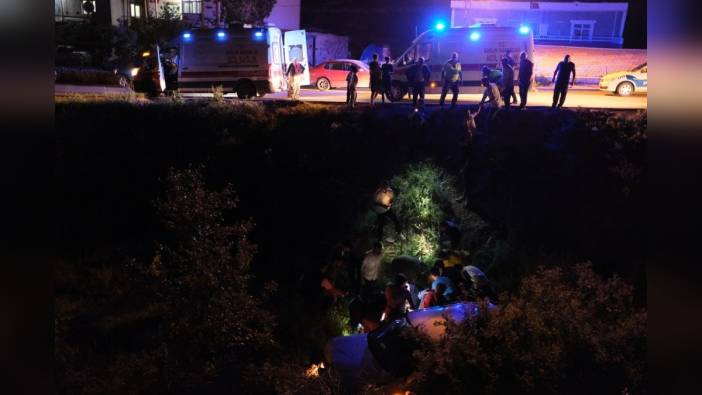 Kayseri'de otomobil dere yatağına düştü: 5 yaralı