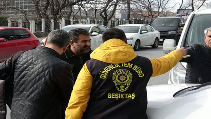 Beşiktaş'ta silahların çekildiği kavgayı polis ayırdı