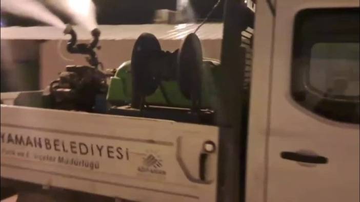 Adıyaman Belediyesi'nden sinek ve haşereyle mücadele