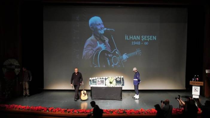 İlhan Şeşen için Caddebostan Kültür Merkezi'nde anma töreni düzenlendi