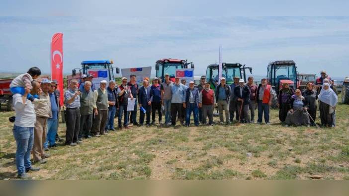 Eskişehir'de 3 milyon metrekare mera arazisi iklim değişikliğine karşı gübrelendi