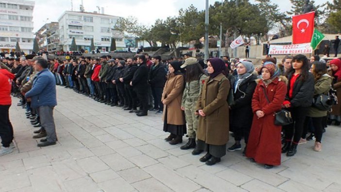 Yozgat'ta şehitler için gıyabi cenaze namazı