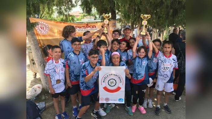 Muğla Oryantiring takımı, Türkiye ikincisi oldu