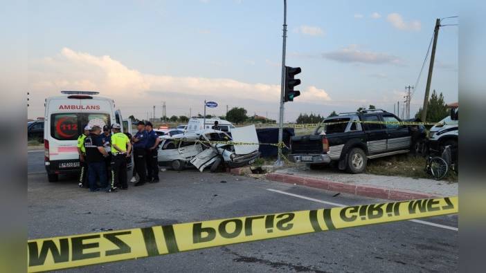 Konya'da trafik kazası: 2 ölü, 4 yaralı