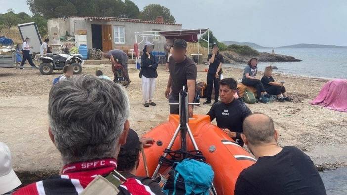 Ayvalık'ta 27 kişi sahil güvenlik tarafından kurtarıldı