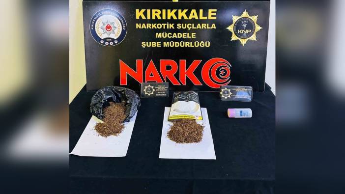 Kırıkkale'de uyuşturucu operasyonu: 2 tutuklama