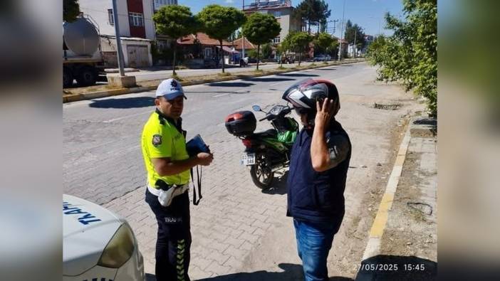 Sinanpaşa'da 4 motosiklete 30 bin 111 TL ceza